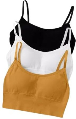 ZALPAL ENTERPRISE ActiveCurve Stylish Sports Bra Women Sports Lightly Padded Bra(Yellow)