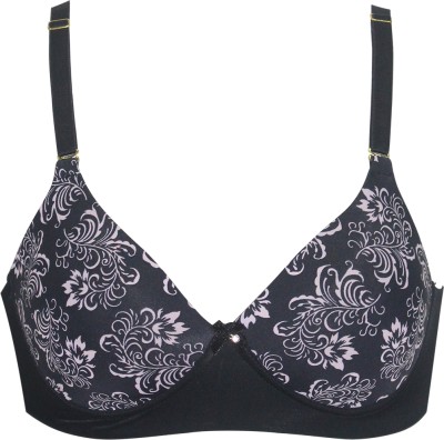 DAZZLE Women Everyday Lightly Padded Bra(Black)