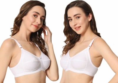 Makazio Women Everyday Non Padded Bra(Beige)