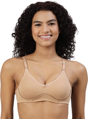 Blossom Women Full Coverage Non Padded Bra(Beige)