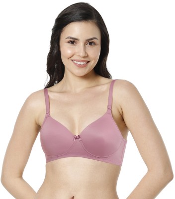 Amante Women T-Shirt Lightly Padded Bra(Black)