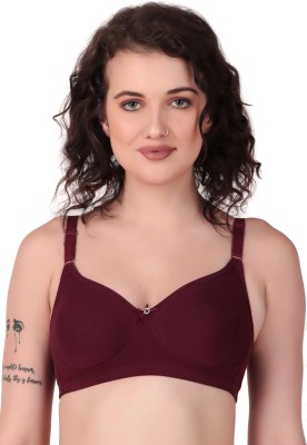 Hothy Women Sports Non Padded Bra(Maroon)