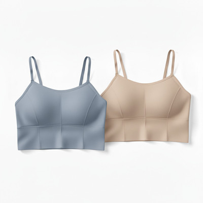 Wisetie Combo-Bra Women Everyday Lightly Padded Bra(Grey, Light Green)