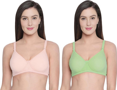 INNER TOUCH Women Full Coverage Non Padded Bra(Multicolor)
