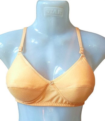TVD Trendy Women's Padded bra Women Full Coverage Lightly Padded Bra(Yellow)