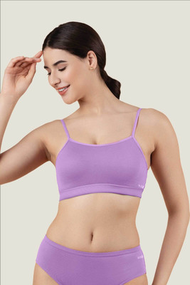 Within InnerWear Women Everyday Non Padded Bra(Purple)