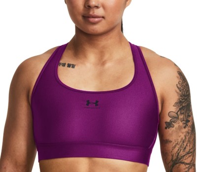 UNDER ARMOUR Women Sports Heavily Padded Bra(Purple)