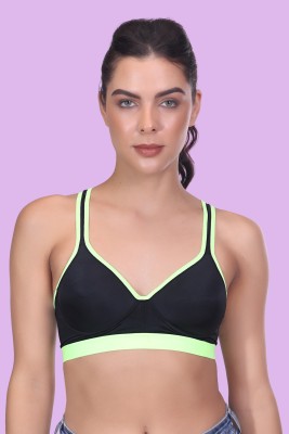 AMOUR SECRET Women Sports Lightly Padded Bra(Green)