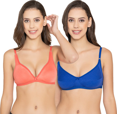LilyFrau Women Everyday Non Padded Bra(Multicolor)