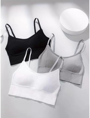 swenson Women Everyday Lightly Padded Bra(Black, Grey, White)