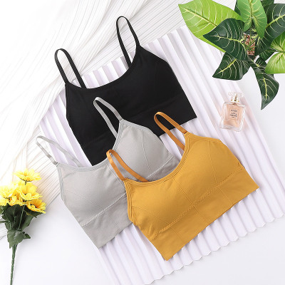 DKOALE Women Cami Bra Lightly Padded Bra(Multicolor)