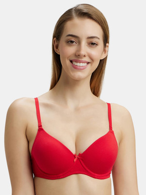 JOCKEY 1245 Women T-Shirt Lightly Padded Bra(Maroon)