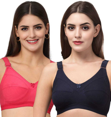 ESOROUCHA Women Full Coverage Non Padded Bra(Multicolor)