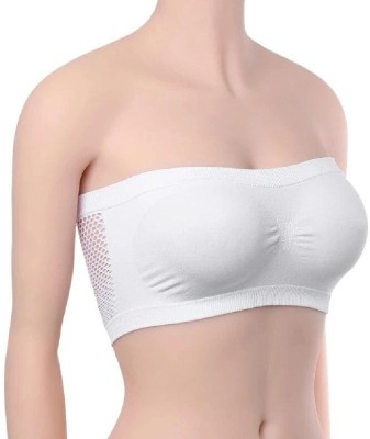 FAEEPY Women Bandeau/Tube Non Padded Bra(Multicolor)