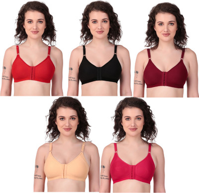 Kapiance Women Maternity/Nursing Non Padded Bra(Multicolor)