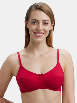JOCKEY 1615 Women T-Shirt Non Padded Bra(Red)