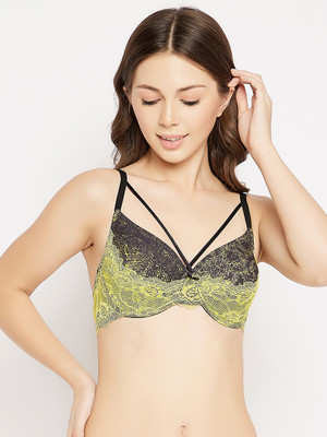 Clovia Women Full Coverage Lightly Padded Bra(Black)