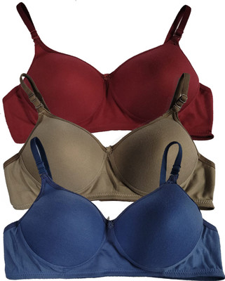 Narsingha Dreams Women Half Cup Padded Bra Combo Women T-Shirt Lightly Padded Bra(Multicolor)
