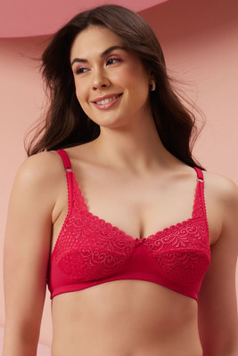 Clovia Women Full Coverage Non Padded Bra(Pink)