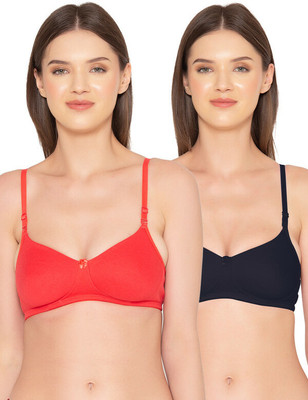 Groversons Paris Beauty Women Full Coverage Non Padded Bra(Multicolor)