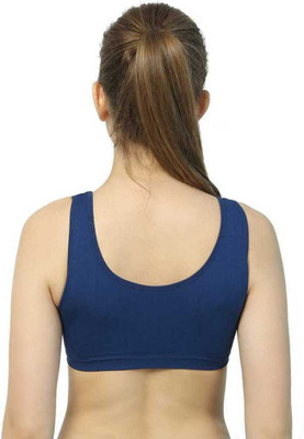 FabGarment Women Full Coverage Lightly Padded Bra(Blue)