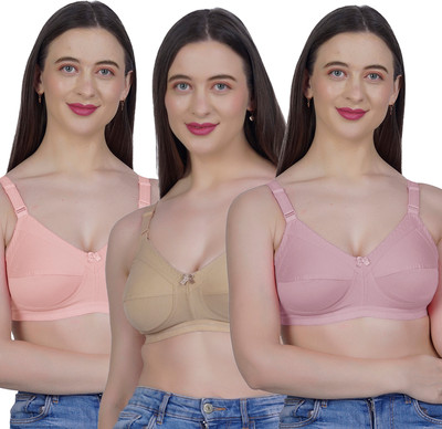 Shyam Sons FLAIR G603 Women Minimizer Non Padded Bra(Multicolor)