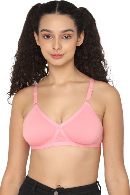 NAIDUHALL Naidu Hall T-Shirt Bra - Pretti Women Everyday Non Padded Bra(Pink)