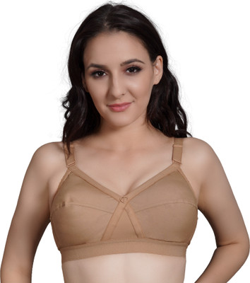 Trylo KPL Women Full Coverage Non Padded Bra(Beige)