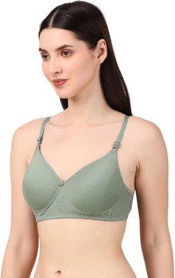 Satyajit Enterprises Women Push-up Lightly Padded Bra(Light Green)