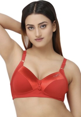 VFX PRO Women T-Shirt Lightly Padded Bra(Red)