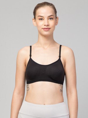 Apraa & Parma Sept24,112 Women Cami Bra Non Padded Bra(Black)