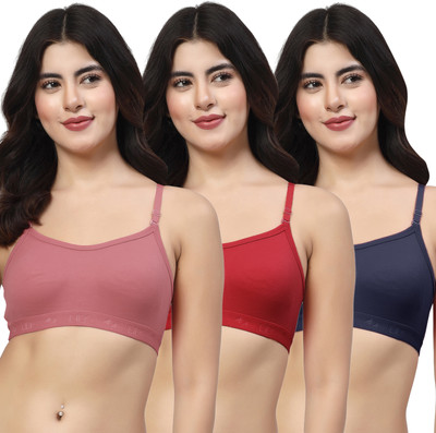 LILY 3321 Women Sports Non Padded Bra(Multicolor)