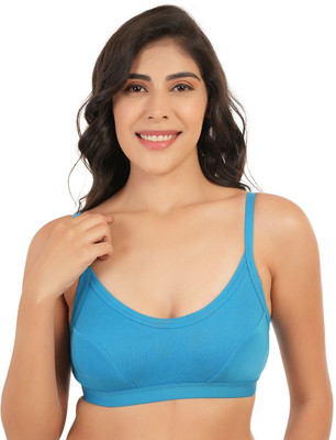 RAHA S.G Women Sports Non Padded Bra(Blue)