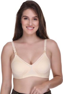 SONA Women Maternity/Nursing Non Padded Bra(Beige)