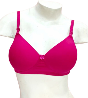 ILARIA GOLDEN Women Everyday Lightly Padded Bra(Pink)