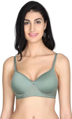 hanaclothhouse Daily Wear Bra for Women Women Everyday Non Padded Bra(Green)