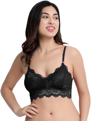 HouseOfCommon Women Everyday Lightly Padded Bra(Black)