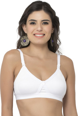 COLLEGE GIRL CG1304 Women Minimizer Lightly Padded Bra(White)