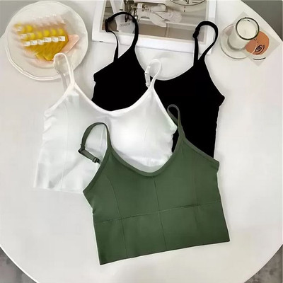 HouseOfCommon Pack of 3 Women Padded sports Bra Women Sports Lightly Padded Bra(Multicolor)