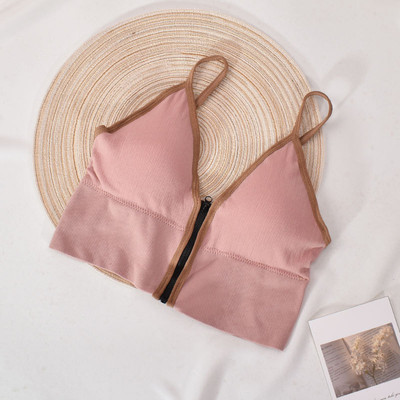 Us Fashion Women Everyday Lightly Padded Bra(Pink)