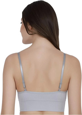 NUDORA fANCY FREE SIZE BRA Women Cami Bra Lightly Padded Bra(Multicolor)