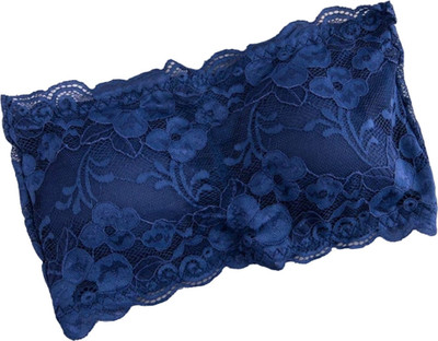 FLIKKER WOMEN LIGHT PADDED BRA Women Bralette Lightly Padded Bra(Blue)