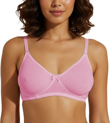 Arise Beauty Women Everyday Non Padded Bra(Pink)