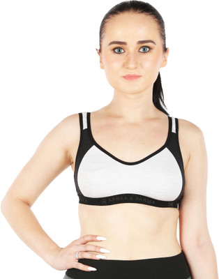 BALESH Sania- Women Everyday Non Padded Bra(Black, White)