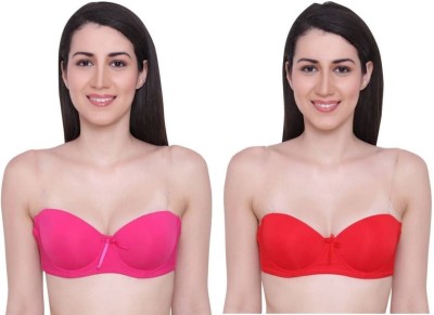 Pink PixiesCreation Women Everyday Lightly Padded Bra(Pink)