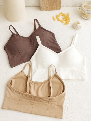 Fixfolk Women Everyday Lightly Padded Bra(Multicolor)