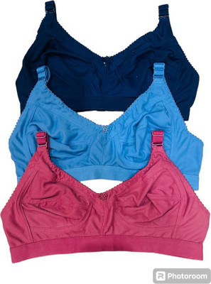 You Forever Women Everyday Non Padded Bra(Blue, Pink, Red)