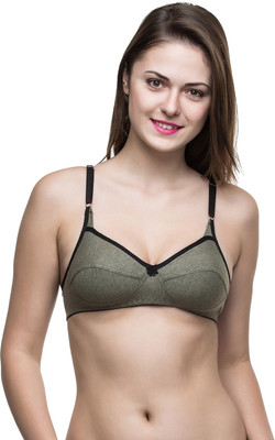 DreamBe 5Star Women Everyday Non Padded Bra(Green)