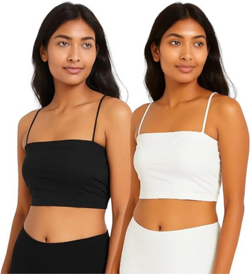 Nyora Women Bandeau/Tube Lightly Padded Bra(Multicolor)