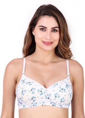 RUMIZARS PARI FOAM Women Push-up Lightly Padded Bra(White)